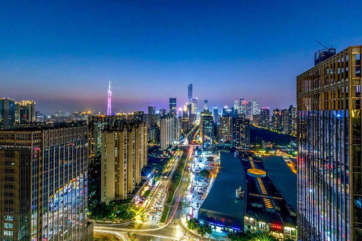 Livetour Hotel Zhujiang New Town กวางโจว ภายนอก รูปภาพ